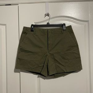 Flat Front Classic Chino Shorts